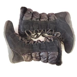 Timberland Parkin Black Lace-Up Winter Boots Women’s Size 6 Style #19635